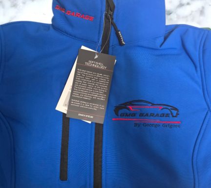 Bestickte Softshell-Jacke