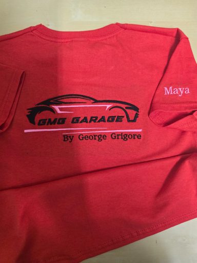 Bestickte Kinder T-shirt